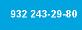 932 243-29-80 932 243-29-80